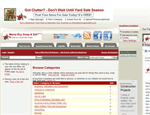 Tablet Screenshot of mainebuyswapandsell.com